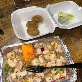 Costa Peruana con Sabor y Sazon menu 4